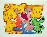 Elizabeth Murray - New Kidd (Prints and Multiples) h: 25.2 x w: 33 in / h: 64 x w: 83.8 cm