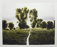 April Gornik - French Waterways (Prints and Multiples) h: 28.2 x w: 38 in / h: 71.6 x w: 96.5 cm