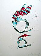 Claes Oldenburg - Rolling Collar and Tie (Prints and Multiples) h: 38 x w: 27.5 in / h: 96.5 x w: 69.8 cm