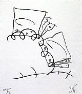 Claes Oldenburg - Torn Notebook, State II (Prints and Multiples) h: 25.5 x w: 22.5 in / h: 64.8 x w: 57.2 cm