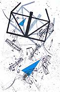 Claes Oldenburg - Music Stand and Notes (Prints and Multiples) h: 47.5 x w: 31.5 in / h: 120.6 x w: 80 cm