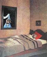 William Wegman - In Bed (Prints and Multiples) h: 27.5 x w: 23.5 in / h: 69.8 x w: 59.7 cm