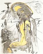  Salvador Dalí - Athene: From the Mythology Suite (Works on Paper (Drawings, Watercolors etc.)) 