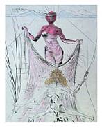  Salvador Dalí - Woman Holding Veil: From the Venus in Furs Suite (Prints) 