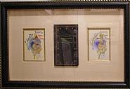 Jules Chéret - 'Legends et Nouvelle Tragiques' with book (Works on Paper (Drawings, Watercolors etc.))