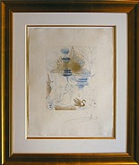 Salvador Dalí - La Pagoda (Prints and Multiples) h: 40 x w: 33 in / h: 101.6 x w: 83.8 cm