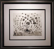 Salvador Dalí - Argus (Black & White) (Prints and Multiples) h: 33 x w: 36 in / h: 83.8 x w: 91.4 cm
