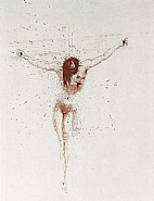 Salvador Dalí - Christ (Sepia) (Prints and Multiples)