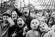 Children at a Puppet Theatre in Paris, 1963