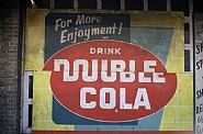 William Christenberry - Double Cola Sign, Beale Street, Memphis, TN (Photographs) h: 11 x w: 14 in / h: 27.9 x w: 35.6 cm