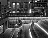 Sitting on the High Line, Thursday, November 10th, 2011