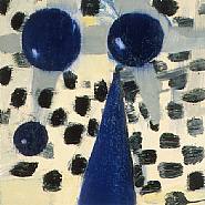 Christopher Brown - Jay (Paintings) h: 19 x w: 19 in / h: 48.3 x w: 48.3 cm