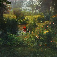 Scott Prior - Red Ball (Paintings) h: 36 x w: 36 in / h: 91.4 x w: 91.4 cm
