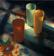 Scott Prior - Cups in Sunlight (Prints and Multiples) h: 8.5 x w: 8 in / h: 21.6 x w: 20.3 cm