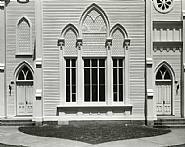 Wright Morris - White Church Facade, Rahway, New Jersey (Photographs) h: 8 x w: 10 in / h: 20.3 x w: 25.4 cm