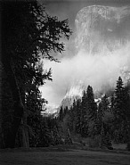 Ansel Adams - El Capitan, Sunrise, Winter, Yosemite National Park, California, 1968