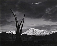 Ansel Adams - Sunrise, Mt. Tom, Sierra Nevada, California, 1948