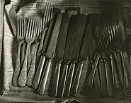 Wright Morris - Silverware in Drawer, The Home Place (Photographs) h: 7.5 x w: 9.4 in / h: 19 x w: 23.9 cm