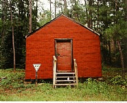 Red Building in Forest, Hale County, Alabama