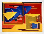 Al Held - Pachinko (Prints and Multiples) h: 26.2 x w: 33.5 in / h: 66.5 x w: 85.1 cm