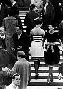 William Klein - Nina & Simone, Piazza di Spagna, Rome, Vogue (Photographs) h: 16 x w: 12 in / h: 40.6 x w: 30.5 cm