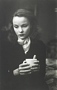 Jean with cup