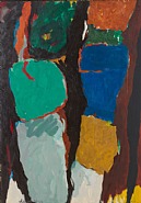 Two Verticals (Wavering Columns)