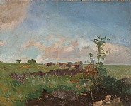 Odilon Redon - Les Landes (Paintings)