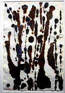 Lee Krasner - Seed No. 5 (Works on Paper (Drawings, Watercolors etc.)) h: 34 x w: 23 in / h: 86.4 x w: 58.4 cm