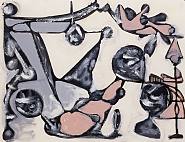 David Smith - Est 7352 028 (Paintings) h: 39.4 x w: 51.8 cm / h: 15.5 x w: 20.4 in