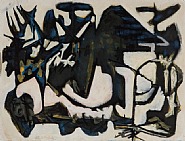 David Smith - Est 7352 026 Verso (Paintings) h: 39 x w: 52 cm / h: 15.4 x w: 20.5 in