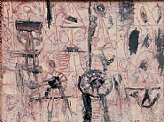 Adolph Gottlieb - Garden 5024 (Paintings) h: 45 x w: 60 cm / h: 17.7 x w: 23.6 in