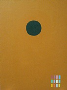 Adolph Gottlieb - Green Disc 72061 (Paintings) h: 120 x w: 90 cm / h: 47.2 x w: 35.4 in