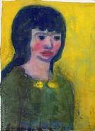Portrait of a Young Woman with Dark Hair