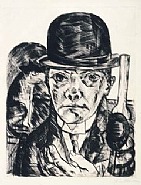 Self-Portrait in Bowler Hat