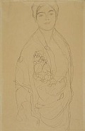 Three-Quarter Length Portrait of a Standing Woman