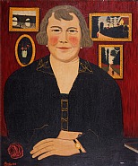 Portrait of Mme. Bombois, The Artist's Wife