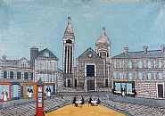 Place du Theatre (City Square with Red Phone Booth)