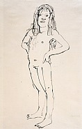 Standing Nude Girl