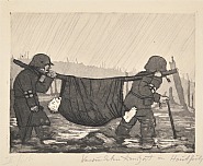 Transporting the Wounded in Houthulst Forest