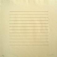 Agnes Martin - Untitled (Prints and Multiples) h: 12 x w: 12 in / h: 30.5 x w: 30.5 cm