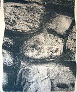 Vito Acconci - Approved - Now the Stones Will Stand One More Day. (Prints and Multiples) h: 30 x w: 23.5 in / h: 76.2 x w: 59.7 cm