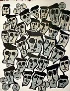 Donald Baechler - Crowds I (Prints and Multiples)