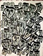 Donald Baechler - Crowds III (Prints and Multiples)