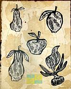 Donald Baechler - Fruits II (Prints and Multiples)