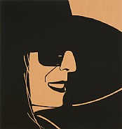 Alex Katz - Large Black Hat Ada (Prints and Multiples) h: 62 x w: 58 in / h: 157.5 x w: 147.3 cm