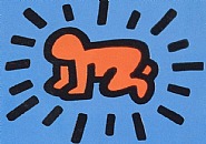 Keith Haring - Icons 1 (Prints and Multiples) h: 21 x w: 25 in / h: 53.3 x w: 63.5 cm