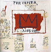 Jean-Michel Basquiat - Per Capita (Prints and Multiples) h: 40 x w: 40 in / h: 101.6 x w: 101.6 cm
