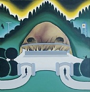 Roger Brown - Cave Park (Paintings) h: 48 x w: 48 in / h: 121.9 x w: 121.9 cm