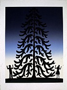 Roger Brown - A Tree I Saw in Sunderland (Prints and Multiples) h: 30 x w: 22.5 in / h: 76.2 x w: 57.2 cm